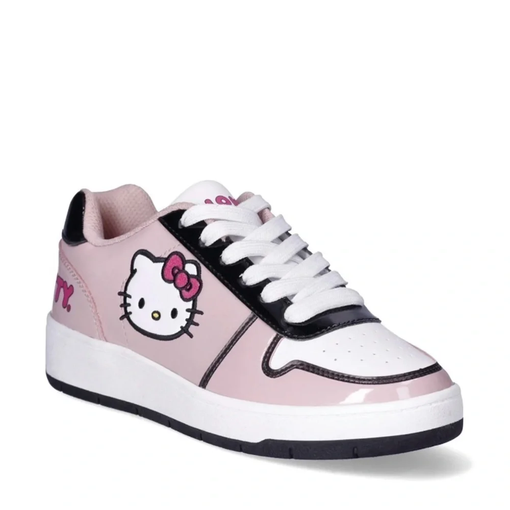 🩷 Hello Kitty by Sanrio Women's Pink Casual Court Sneakers, NWT PICK YOUR SIZE